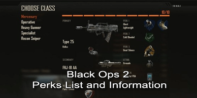 black ops 2 perks