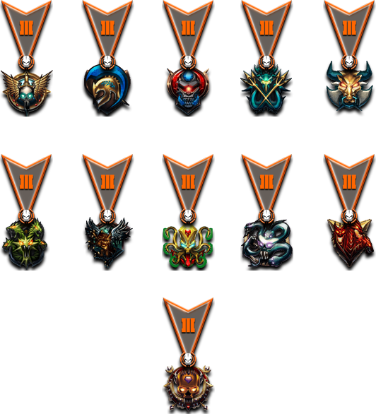 CAG blops3 prestige medals