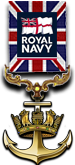 CAG royal navy medal