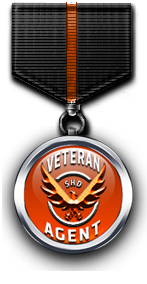 The Division Veteran Agent Badge